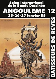 Affiche Festival de la BD Angoulême - 1985