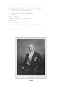 British Supremacy & Canadian Self-Government, 1839-1854
