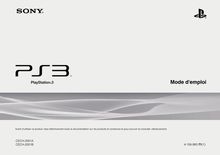 Notice PlayStation Sony  CECH-2001B