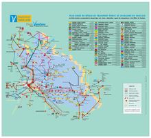 Plan guide du réseau de transport public de voyageurs du vaucluse
