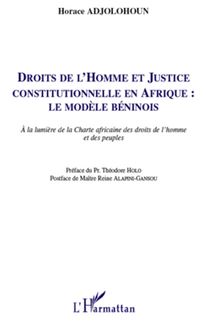 Droits de l homme et justice constitutionnelle en Afrique : le modèle béninois