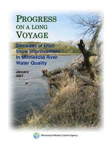 Progress on a long voyage   minnesota river water quality improvement
