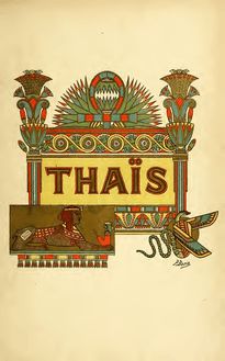 Partition complète Thaïs - Jules Massenet