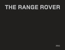 THE RANGE ROVER