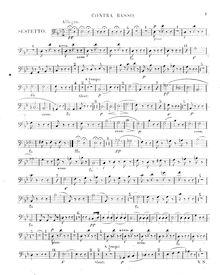 Partition Double basse, Sextet, Op.142, G minor, Ries, Ferdinand
