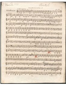 Partition trompette 2 (en B♭), Symphony No.6 en B-flat major, B♭ major