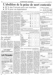 Le figaro du 17 septembre 1981