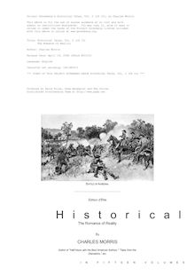 Historical Tales, Vol. 2 (of 15) - The Romance of Reality