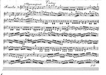 Partition Sonata No.3 - partition de violon, 3 sonates pour Piano et violon