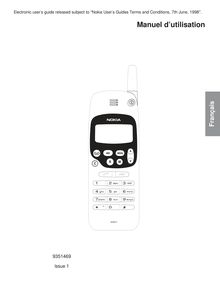 Notice Téléphone portable Nokia  1611