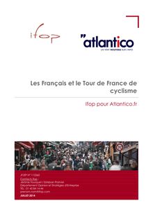 Les Français et le Tour de France de cyclisme - Sondage Ifop pour Atlantico