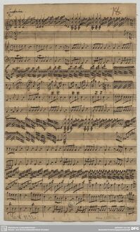 Partition complète, Sinfonia en C major, C major, Vivaldi, Antonio