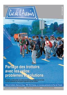 Partage des trottoirs avec les vélos: problèmes et solutions ...