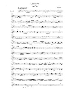 Partition hautbois 2, Concerto Grosso en A major, A, Seyfert, Martin
