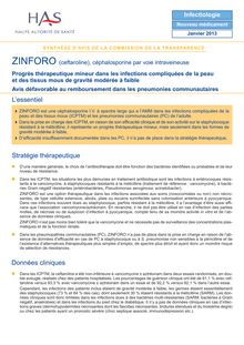 ZINFORO - ZINFORO SYNTHESE CT12539