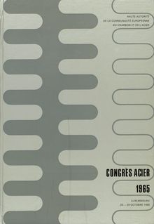 Congrès acier 1965