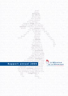 Rapport annuel 2004 du Médiateur de la République