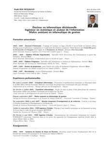Télécharger CV (format PDF) - Docteur en informatique ...