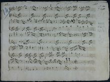 Score,  pour harpe, Mayr, Giovanni Simone