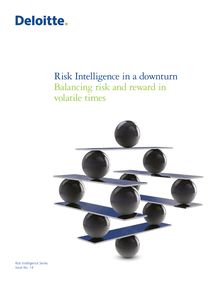 Risk Intelligence whitepaper series: Issue 14