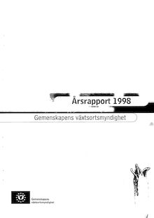 Årsrapport 1998