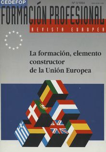 La formación, elemento constructor de la Unión Europea