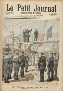 LE PETIT JOURNAL SUPPLEMENT ILLUSTRE  N° 36 du 01 août 1891