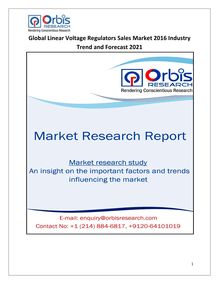 Global Linear Voltage Regulators Sales Industry 2016 Research Report
