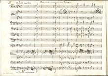 Partition complète, Ouverture en D major, D major, Kunzen, Friedrich Ludwig Aemilius