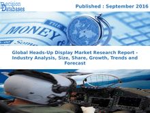 Heads-Up Display Market Analysis Report and Development Trends Upto 2022