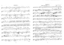 Partition parties complètes, corde quintette No.6, Op.25, E♭ major