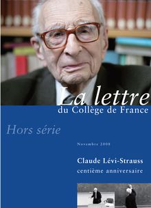 Lettre Claude Levi Strauss - La lettre