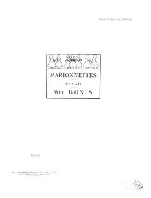 Partition complète, Marionnettes, Op.42, F major, Bonis, Mel