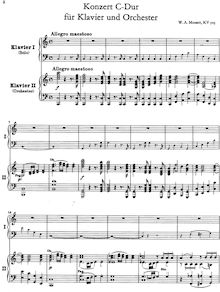 Partition complète, Piano Concerto No.25, C major, Mozart, Wolfgang Amadeus par Wolfgang Amadeus Mozart