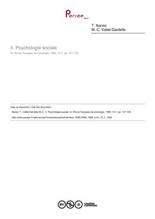 Psychologie sociale  ; n°1 ; vol.10, pg 127-129