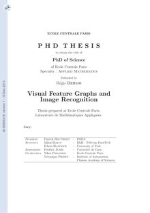 Graphes d attributs et reconnaissance d images, Visual feature graphs and image recognition
