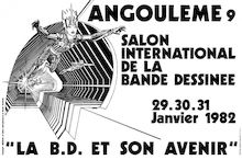 Affiche Festival de la BD Angoulême - 1982