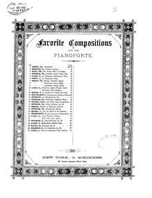 Partition complète, La Complainte, Melodie Russe, Goldbeck, Robert