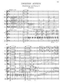 Partition Act II, Tannhäuser, Tannhäuser und der Sängerkrieg auf Wartburg par Composer