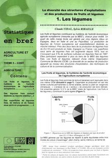 STATISTIQUES EN BREF (THEME 5