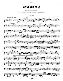 Partition de violon (alternate), violoncelle Sonata No.5, Op.102/2