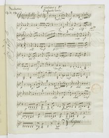 Partition violon 2, 6 corde quintettes, G.325-330 (Op.31), Boccherini, Luigi par Luigi Boccherini