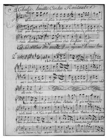Partition solistes, chœur, Athalie, Beck, Franz Ignaz