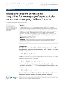 Fixed point solutions of variational inequalities for a semigroup of asymptotically nonexpansive mappings in Banach spaces