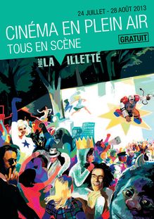 Parc de la Villette : Cinéma en plein air édition 2013 - Programme complet