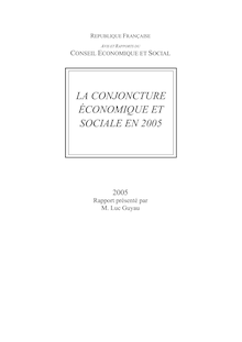 La conjoncture économique et sociale en 2005