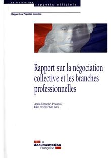 Rapport sur la négociation collective et les branches professionnelles