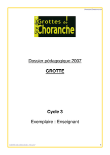 GROTTE DE CHORANCHE CYCLE