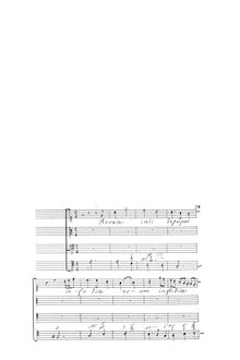 Partition , Rorate Coeli, 3 voix (canto, alto e ténor) o (alto, ténor e basso), Sentimenti devoti espressi con la musica di due, e tre voci [...] libro secondo, Op.6