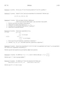 Mathématiques de base 1 pour les STI/STL 2006 Tronc Commun Université de Technologie de Belfort Montbéliard